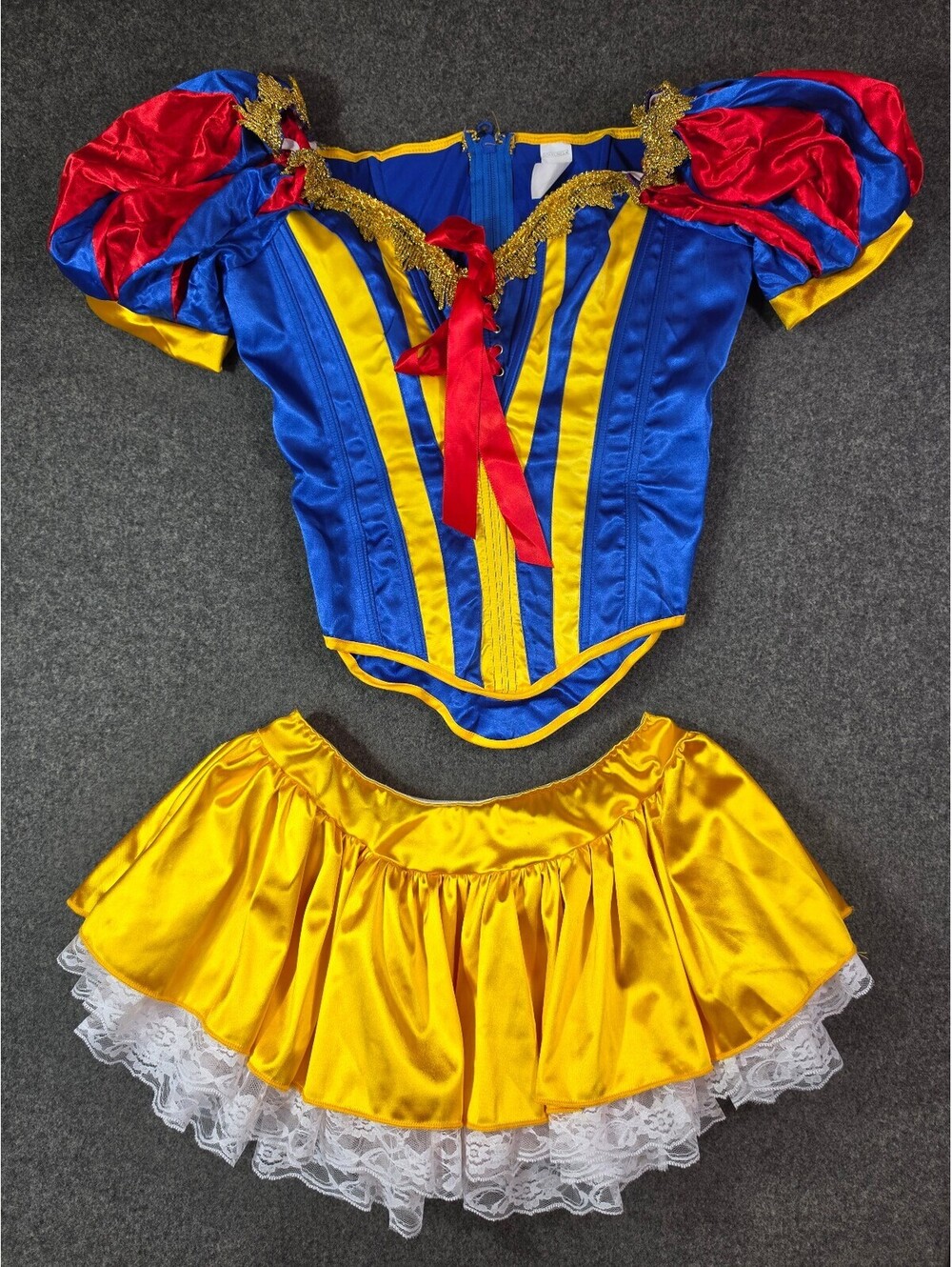 Snow White 2-Piece Costume Set (Corset & Skirt Only)